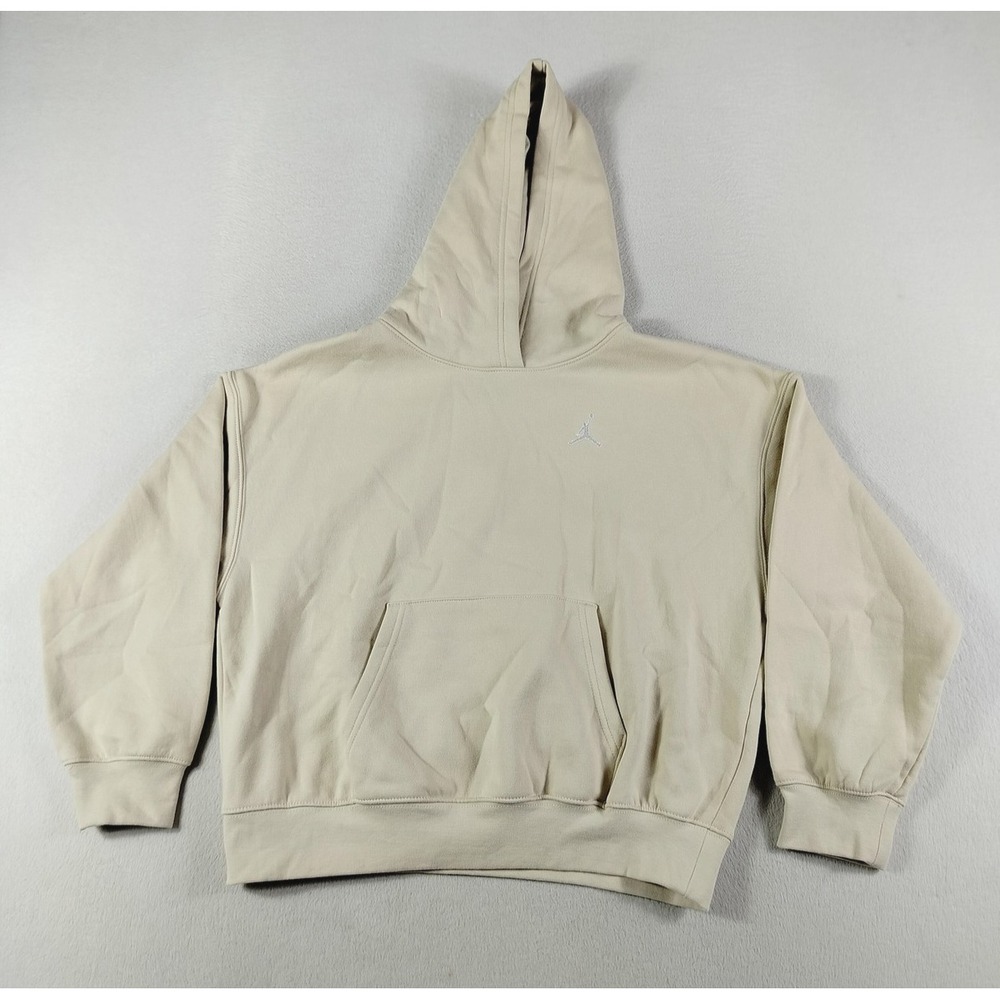 Jordan Hoodie Girls XL Legend Light Brown Pullover Jumpman Logo Sweatshirt Youth